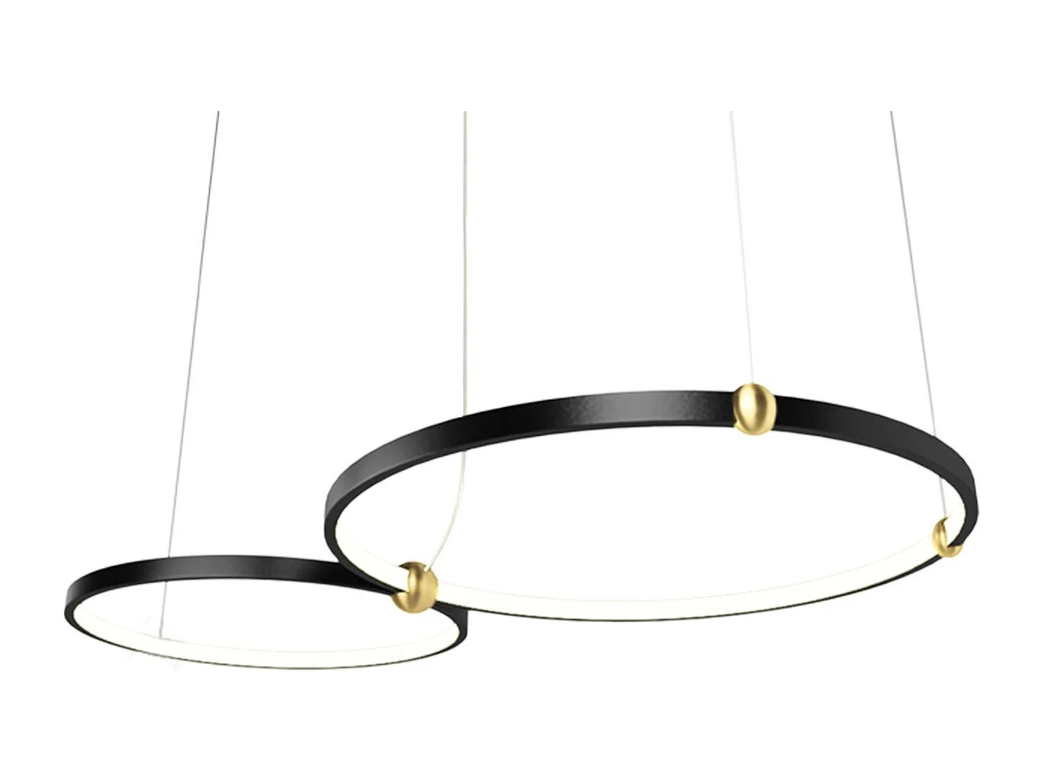 Lampe Suspendue Toolight App763-30-50 Ring Black