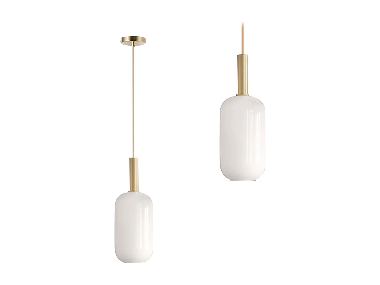 Hängelampe Toolight App667-1Cp Gold White