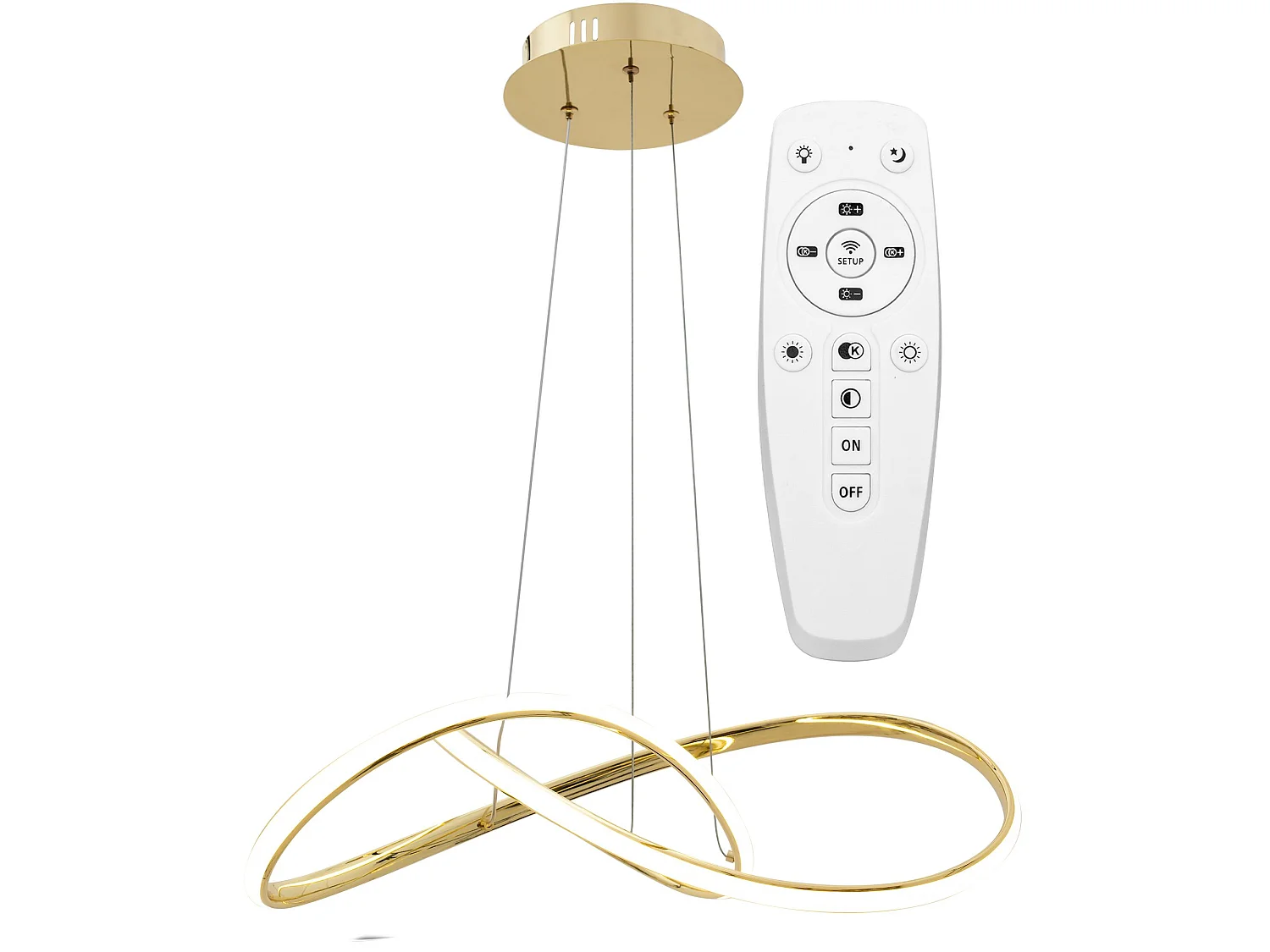 Lampe Suspendue Toolight App394-Cp Gold