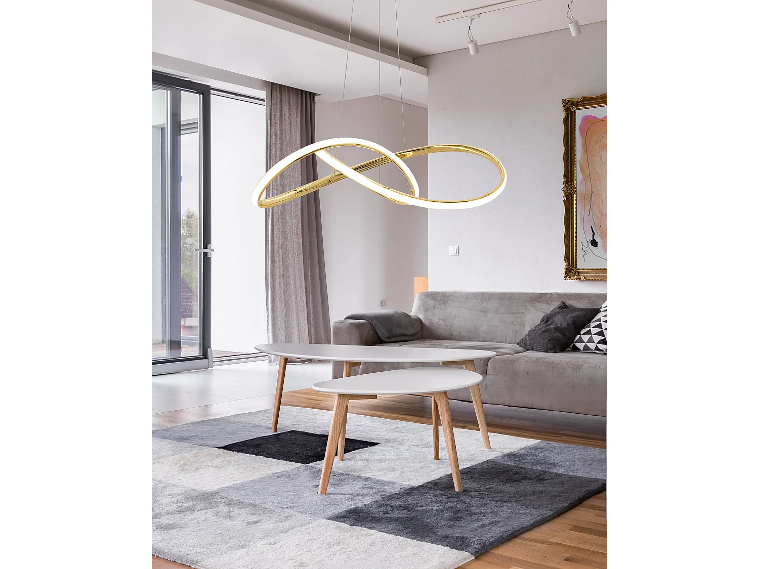 Lampe Suspendue Toolight App394-Cp Gold