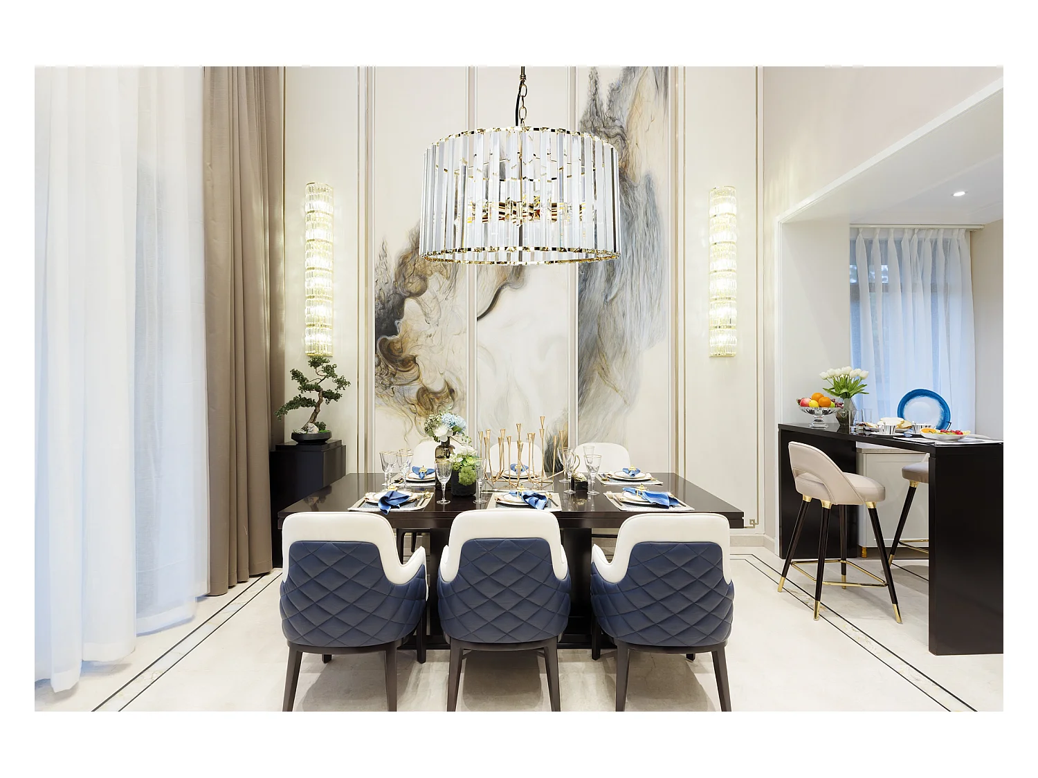 Lampe Suspendue Toolight App1157-5Cp Gold