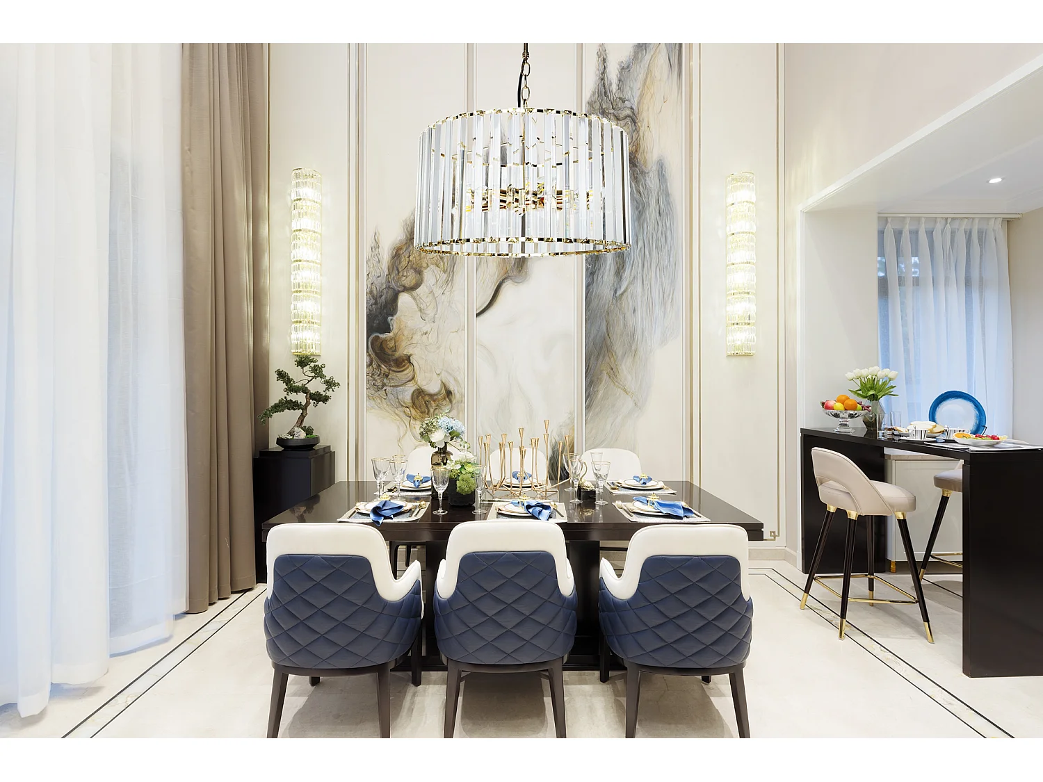 Lampe Suspendue Toolight App1157-5Cp Gold