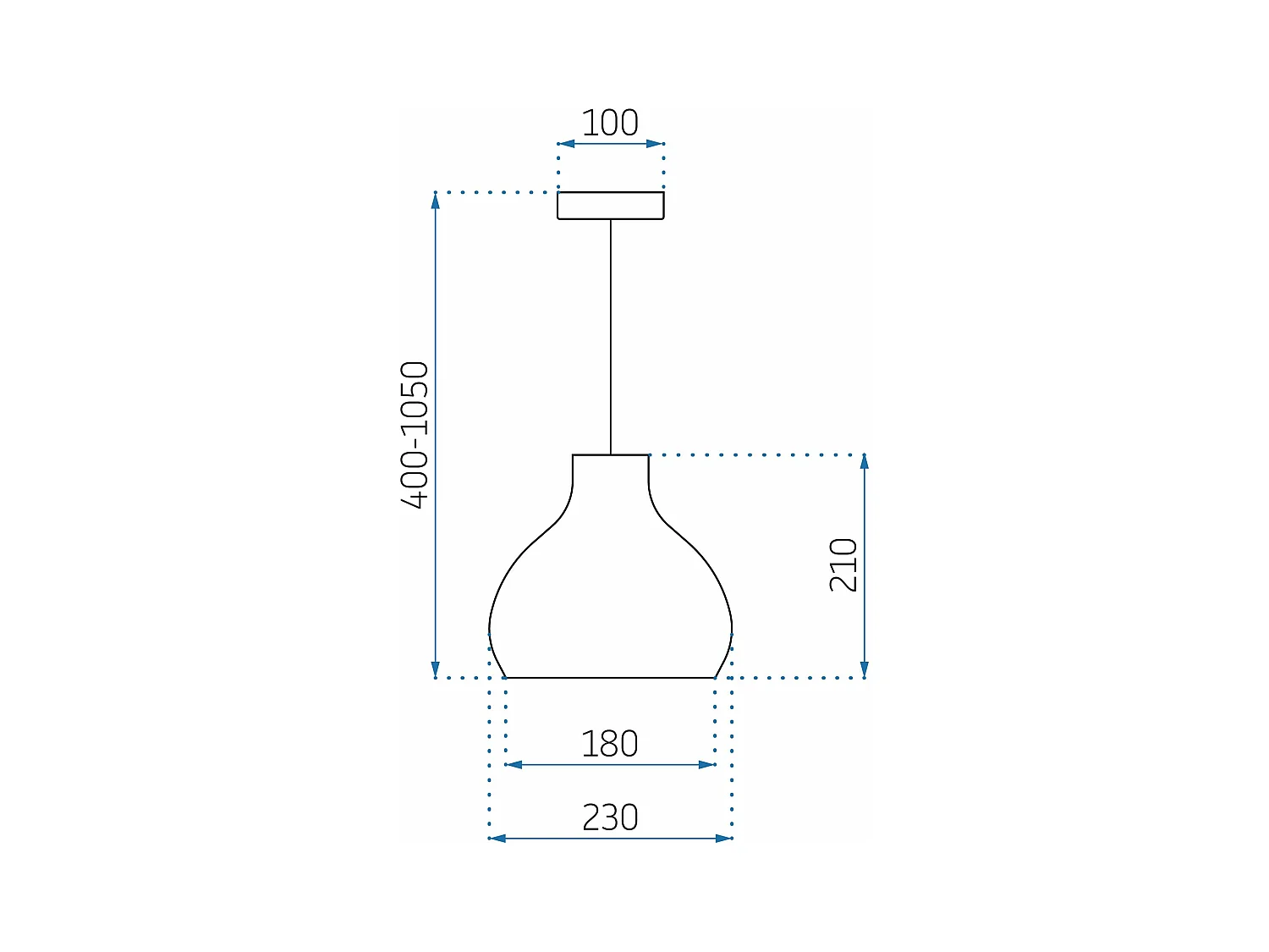 Hanglamp Toolight App984-1Cp Boho Brown