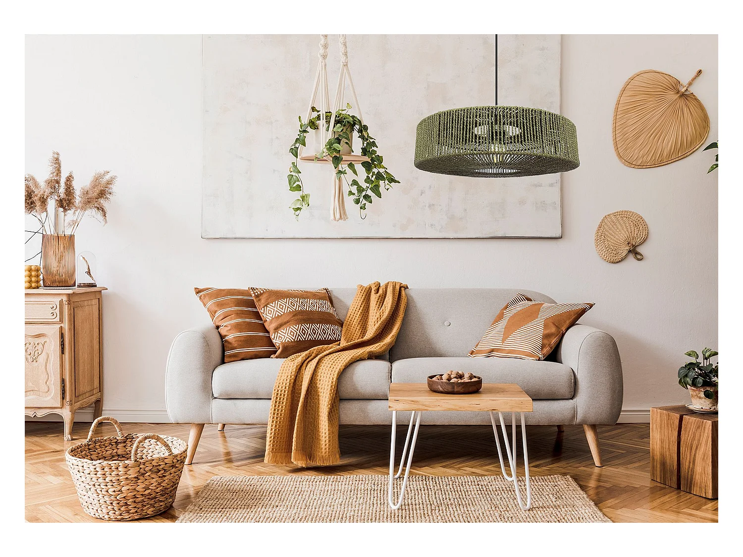 Lampe Suspendue Toolight App1296-1Cp Green