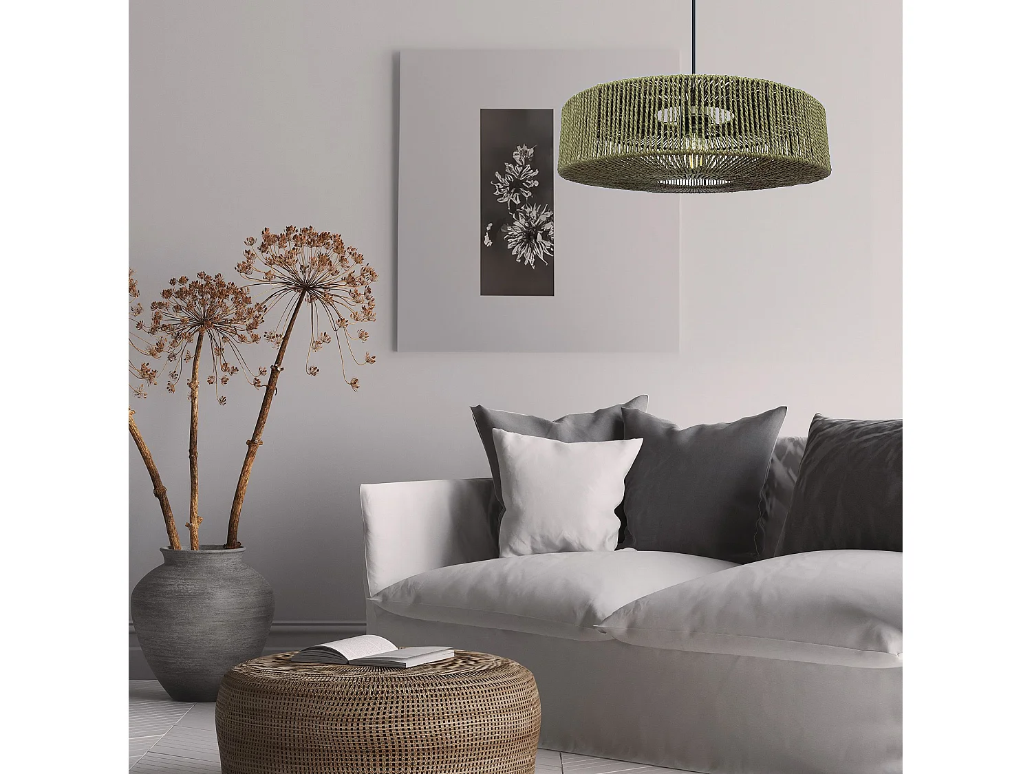 Hanglamp Toolight App1296-1Cp Green