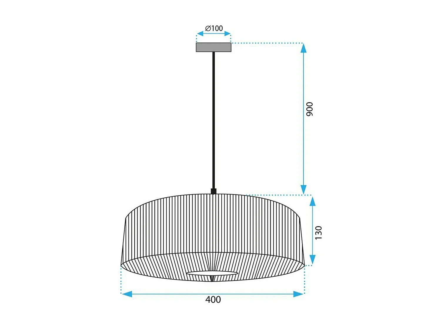 Hanglamp Toolight App1296-1Cp Green