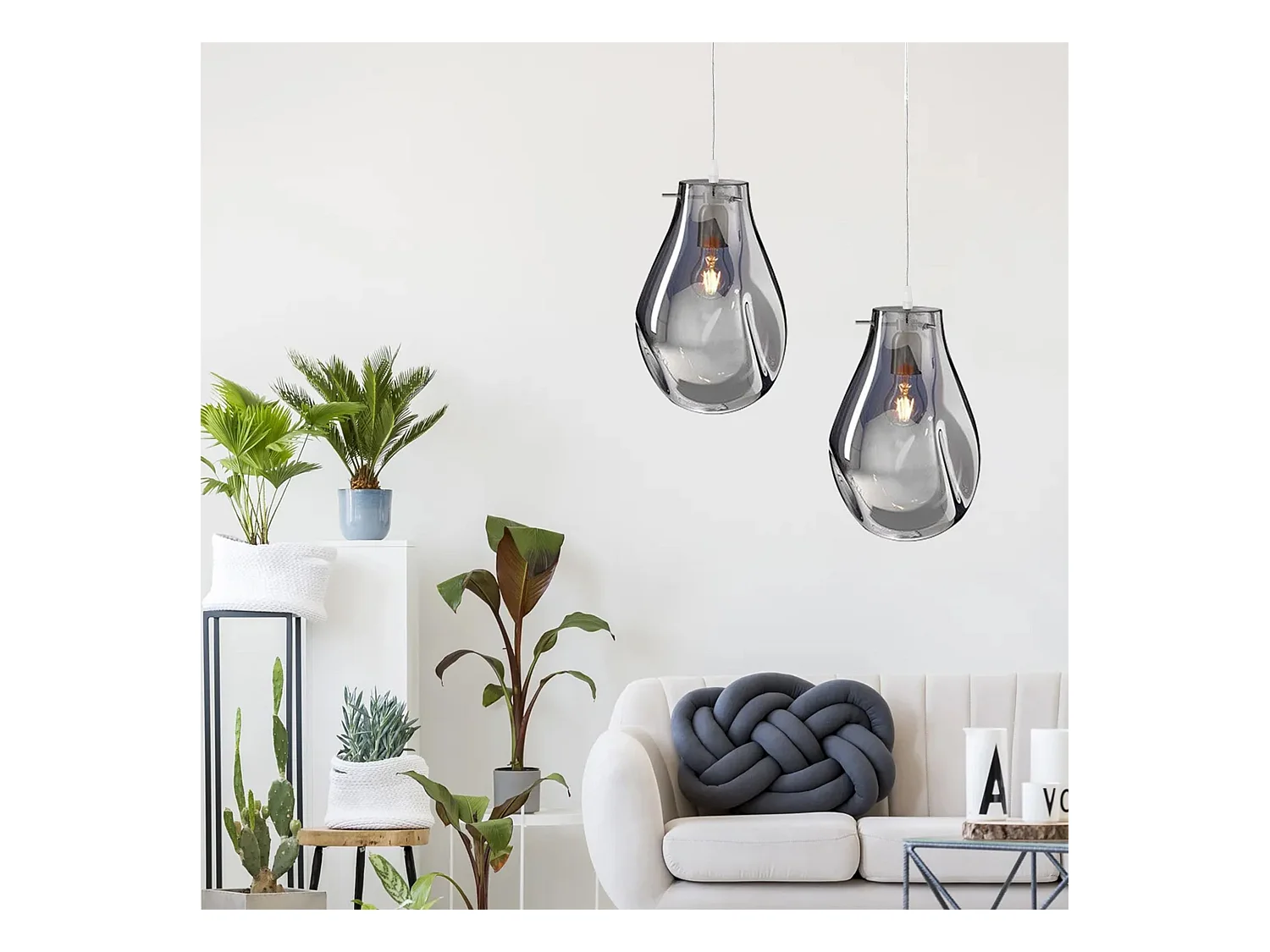 Lampe Suspendue Toolight App329-1Cp Grey