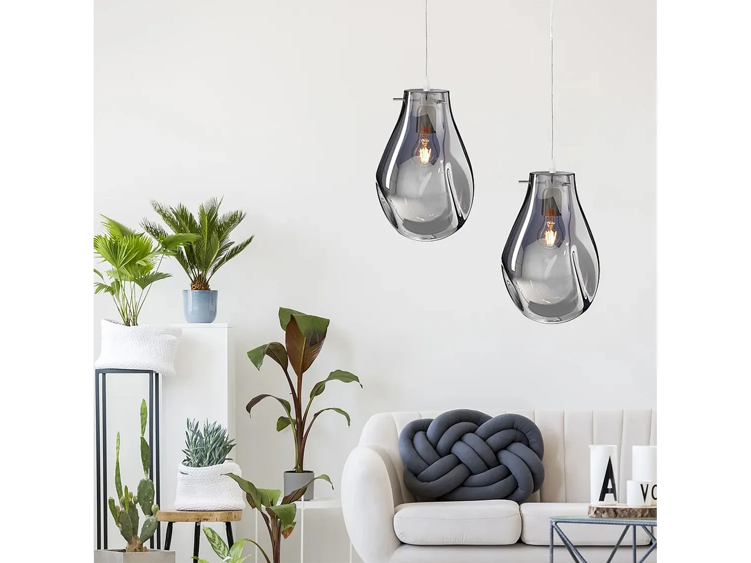 Lampe Suspendue Toolight App329-1Cp Grey