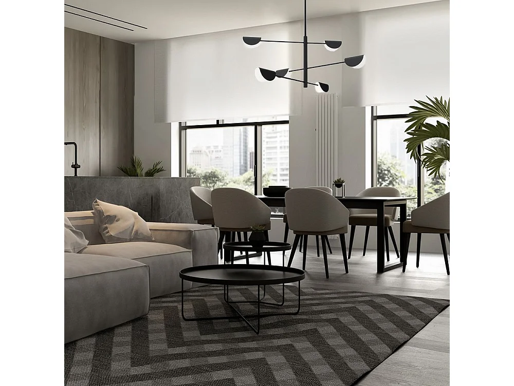 Hanglamp Toolight App1261-6Cp Black