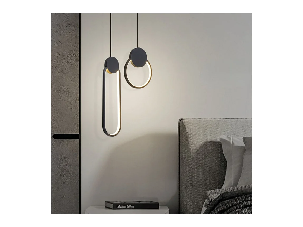 Lampe Suspendue Toolight Led App852-Cp Black