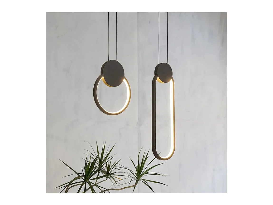 Lampe Suspendue Toolight Led App852-Cp Black