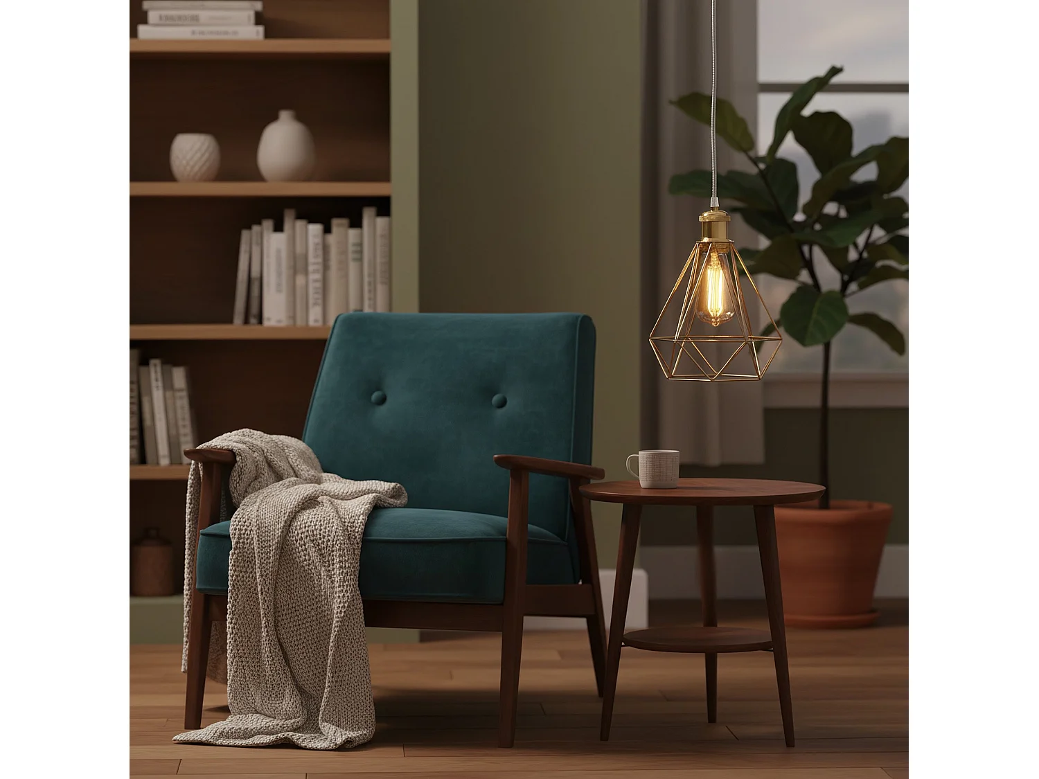 Candeeiro Suspenso Toolight 392197 Gold