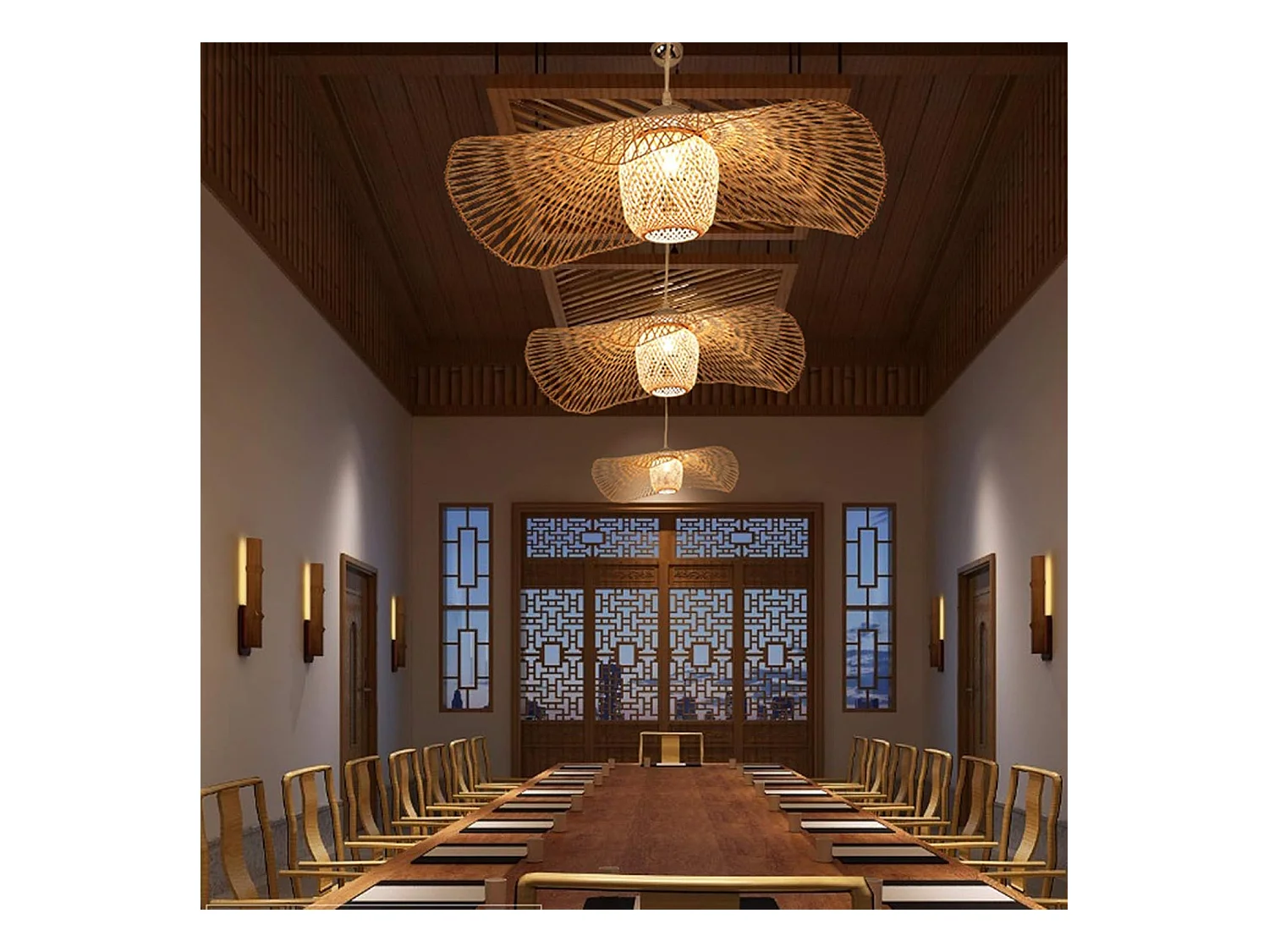 Lampe Suspendue Toolight App1548-1Cp Boho Beige