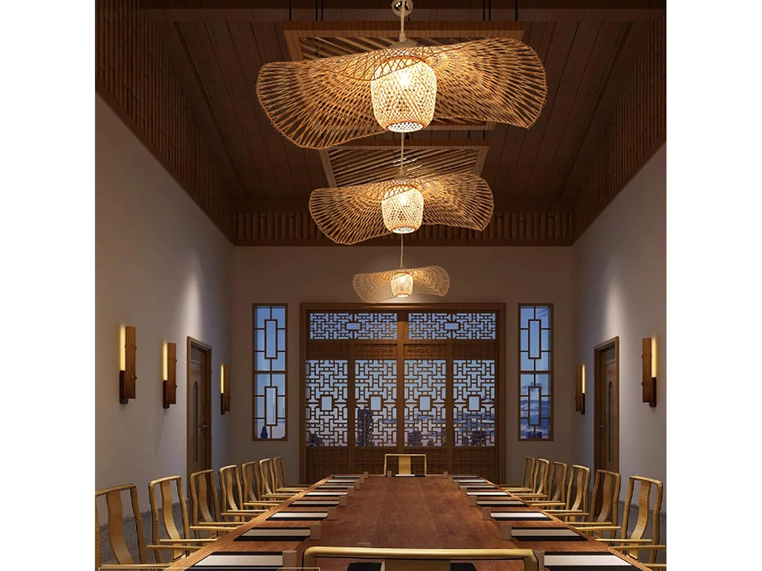 Lampe Suspendue Toolight App1548-1Cp Boho Beige