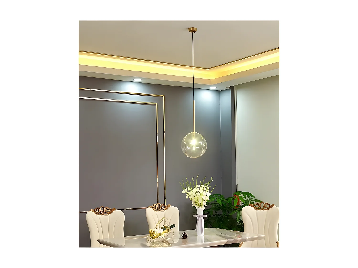 Hanglamp Toolight App1680-1Cp 15Cm Gold