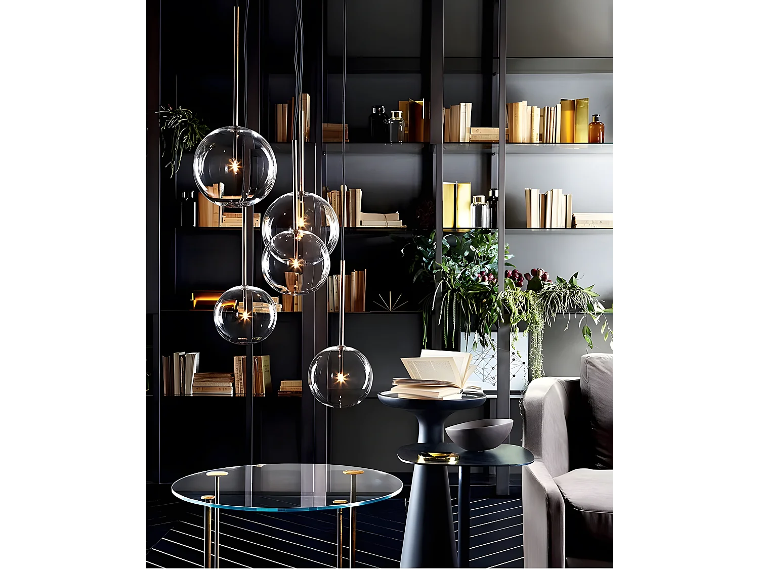 Lampe Suspendue Toolight App1680-1Cp 15Cm Gold