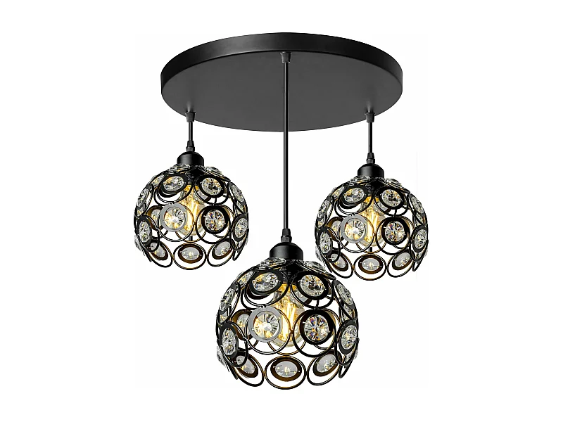 Lampe Suspendue Toolight App209-3Cpr Black