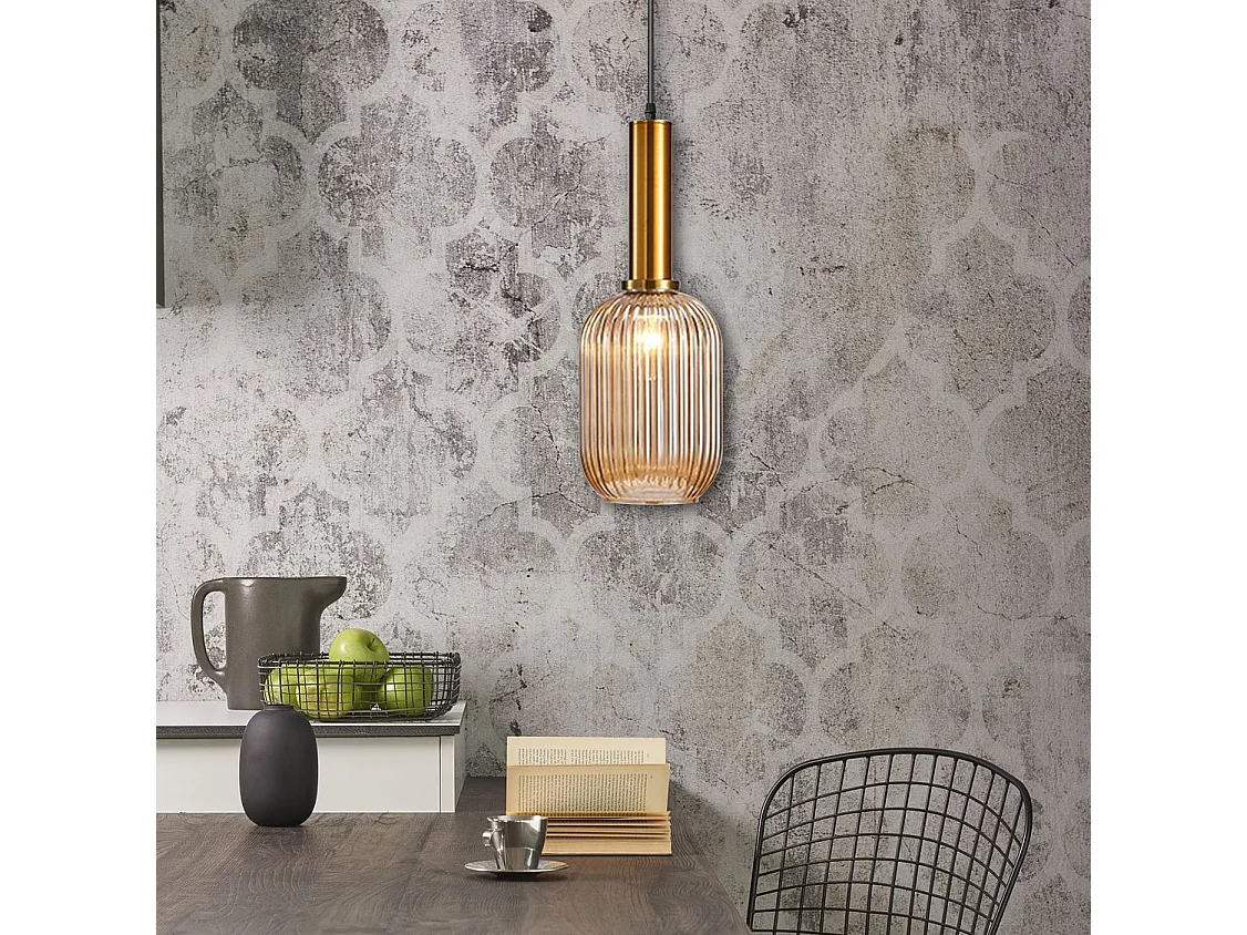 Lampe Suspendue Toolight App458-1Cp Orange