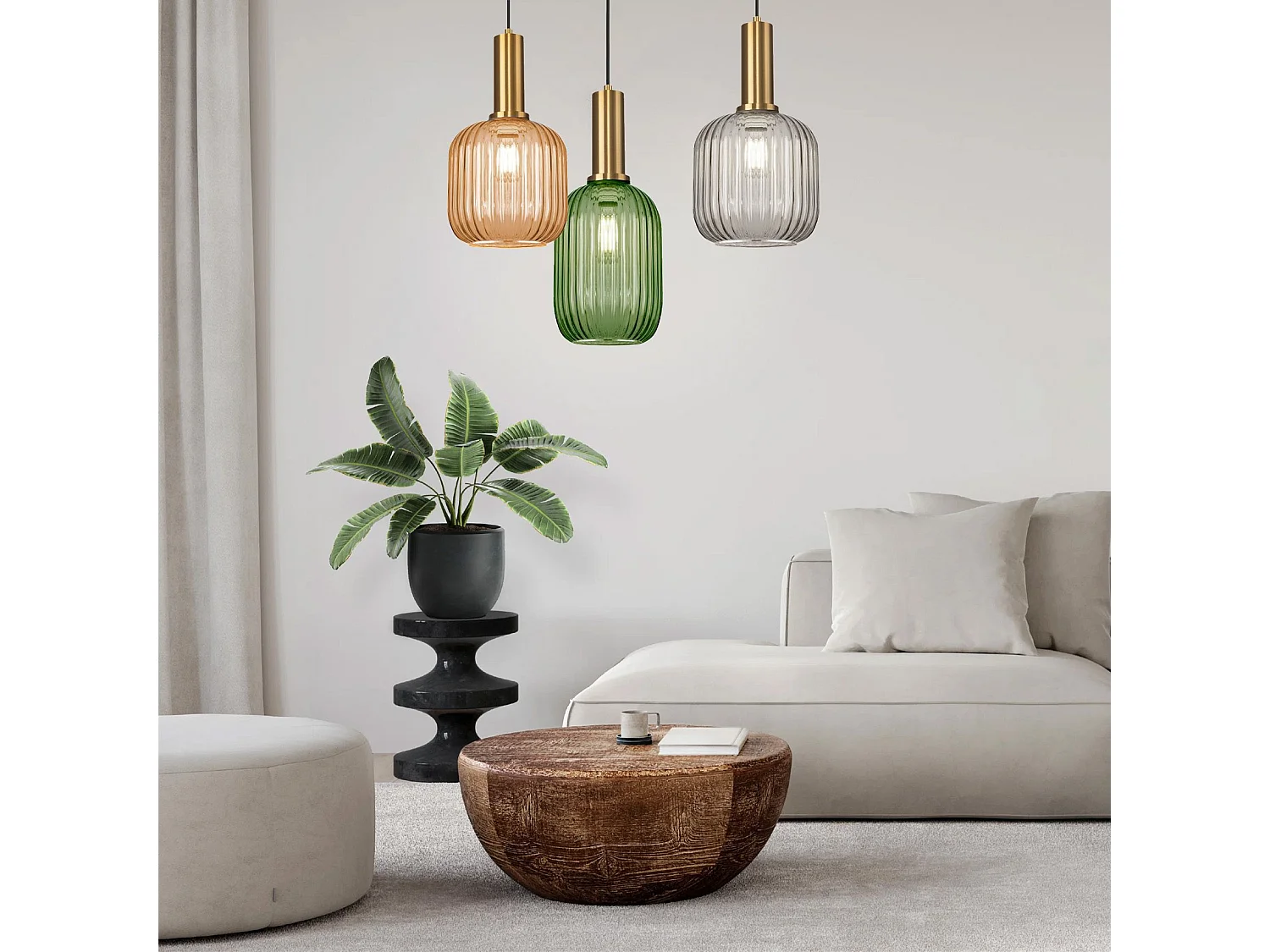 Lampe Suspendue Toolight App458-1Cp Orange