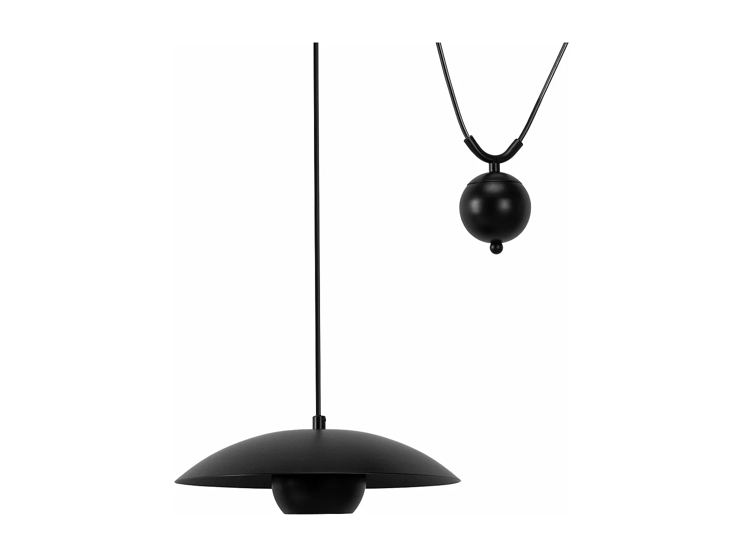 Lampe Suspendue Toolight App1450-1Cp 30Cm Black