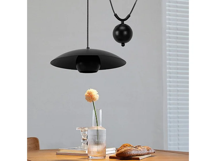 Lampe Suspendue Toolight App1450-1Cp 30Cm Black