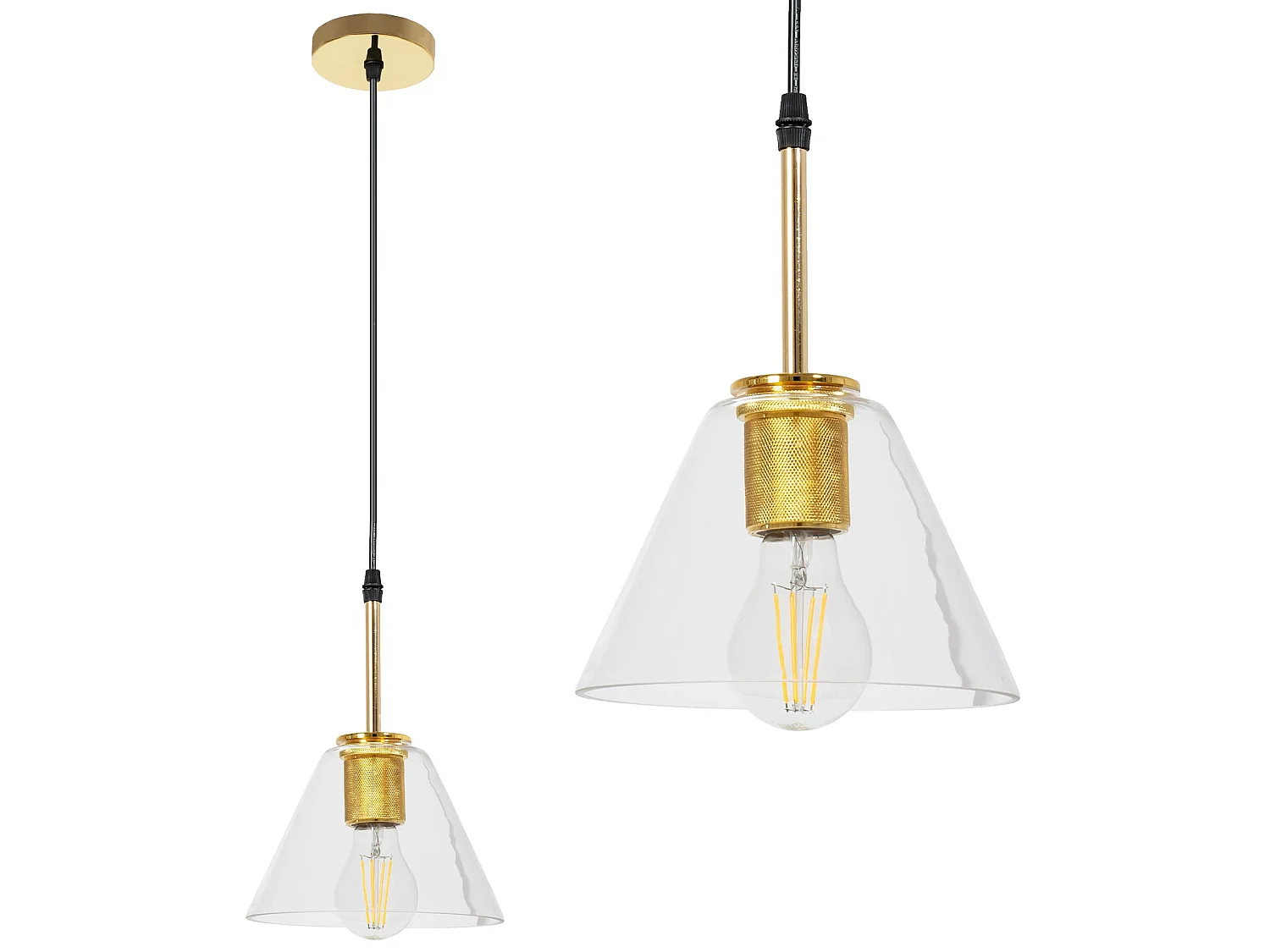 Lampe Suspendue Toolight App1179-1Cp Gold
