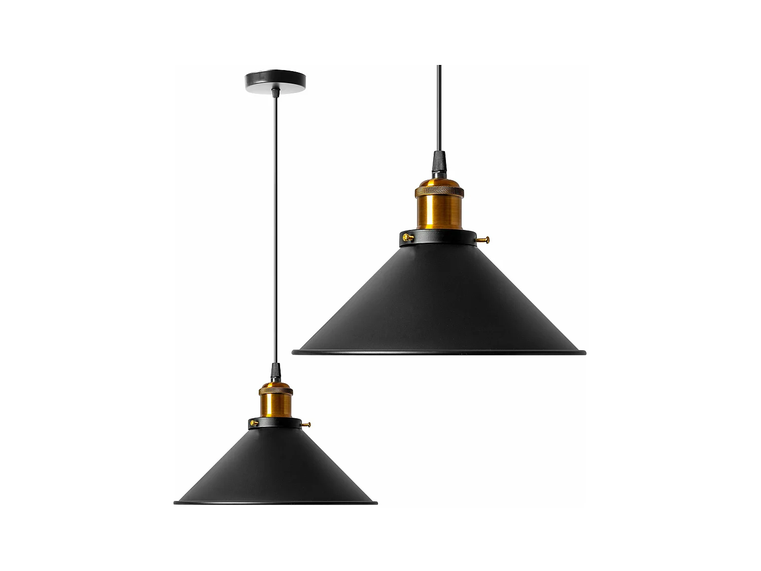 Lampe Suspendue Toolight App016-1Cp Porto Black