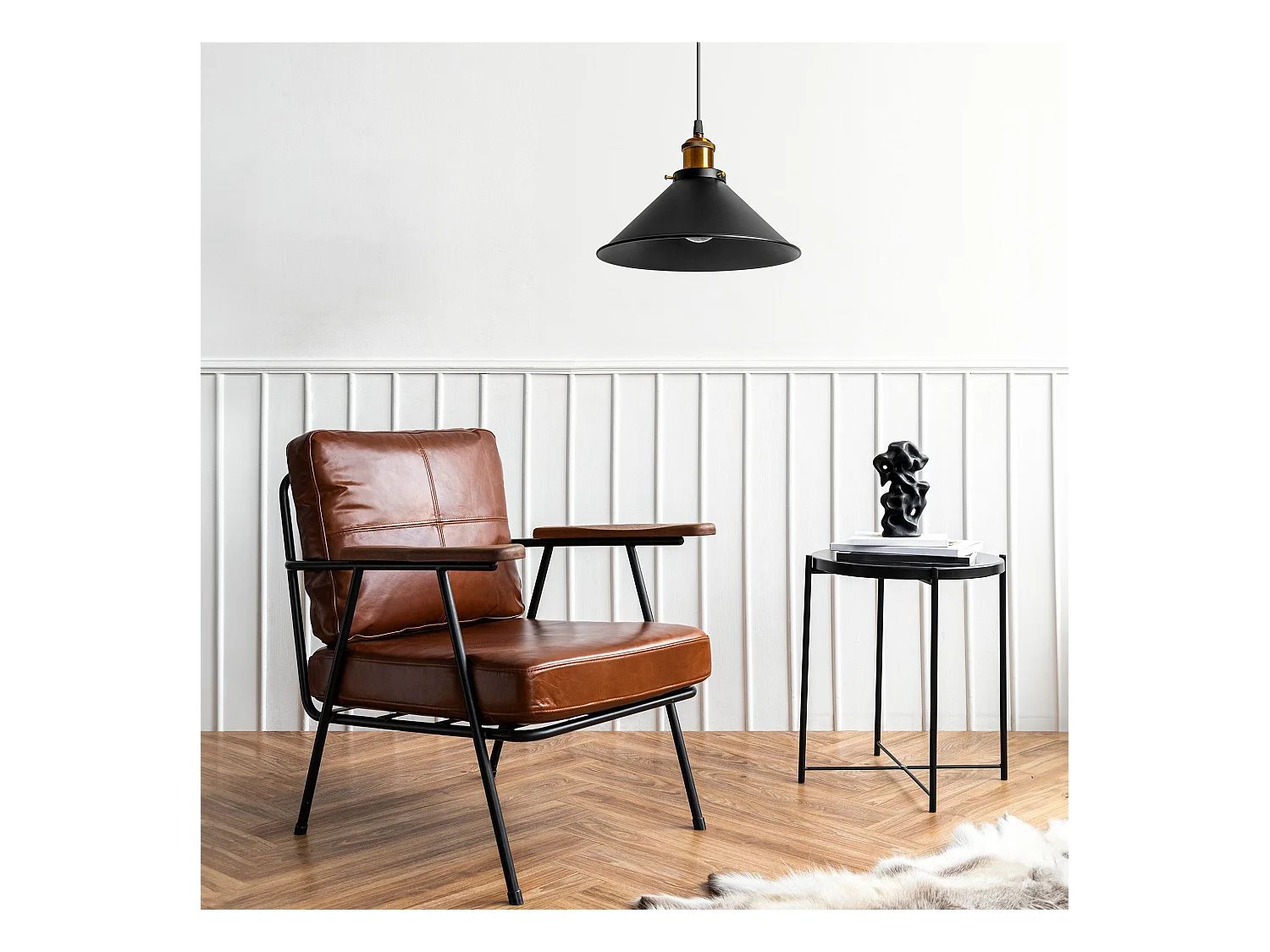 Lampe Suspendue Toolight App016-1Cp Porto Black