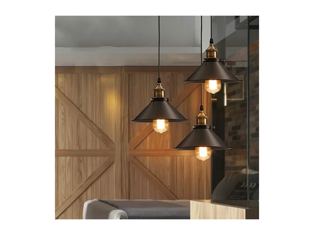 Lampe Suspendue Toolight App016-1Cp Porto Black