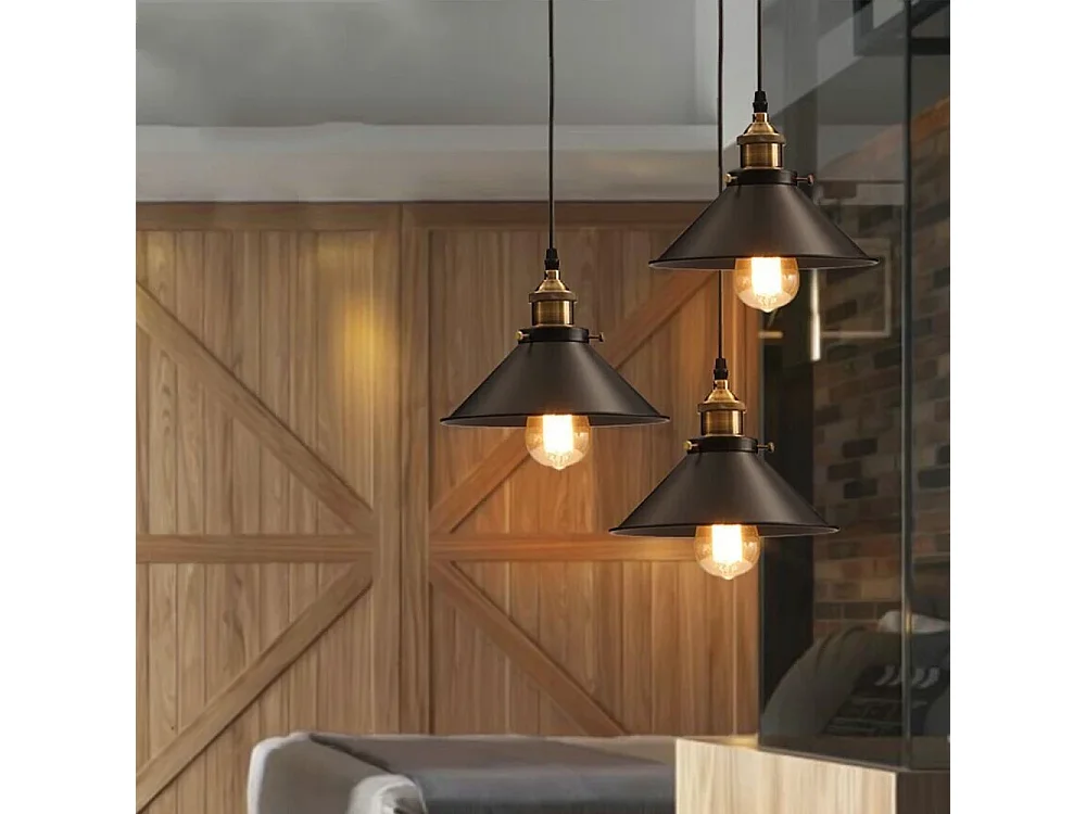 Lampe Suspendue Toolight App016-1Cp Porto Black