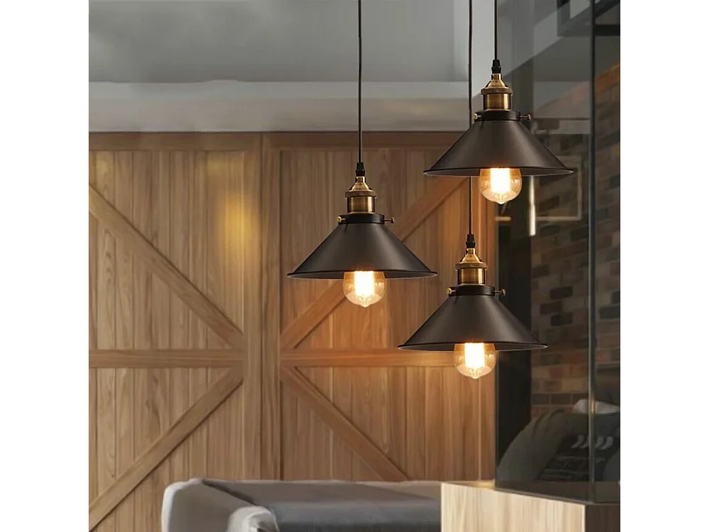 Lampe Suspendue Toolight App016-1Cp Porto Black