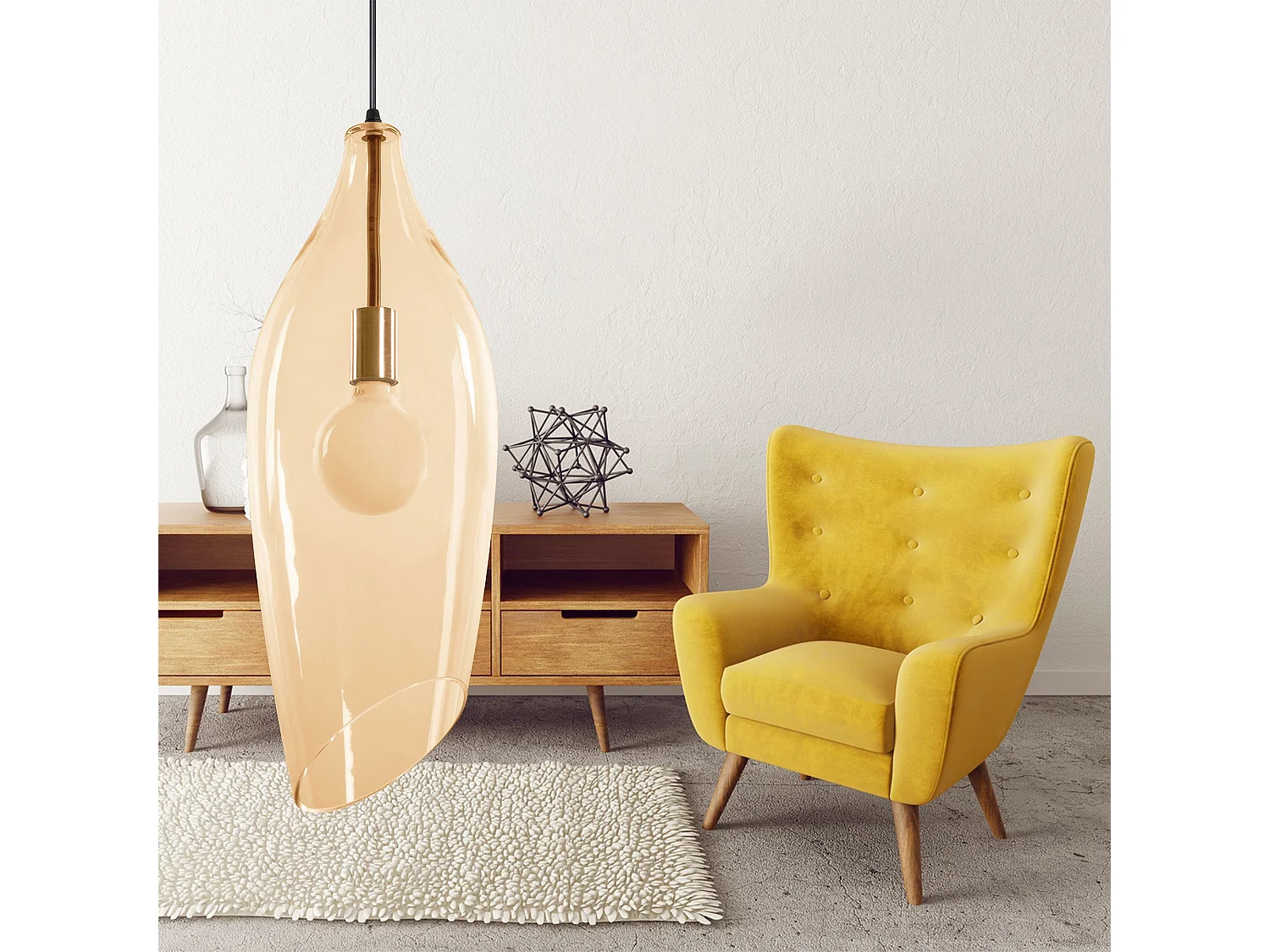 Lampada Toolight App892-1Cp Transparent