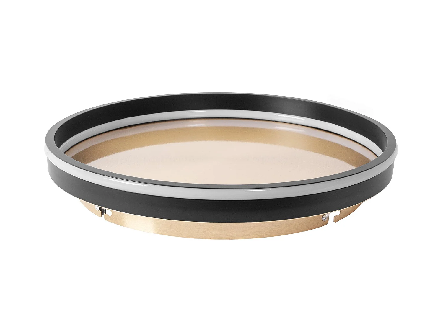 Lampe Suspendue Toolight App1464 Black Brush Gold