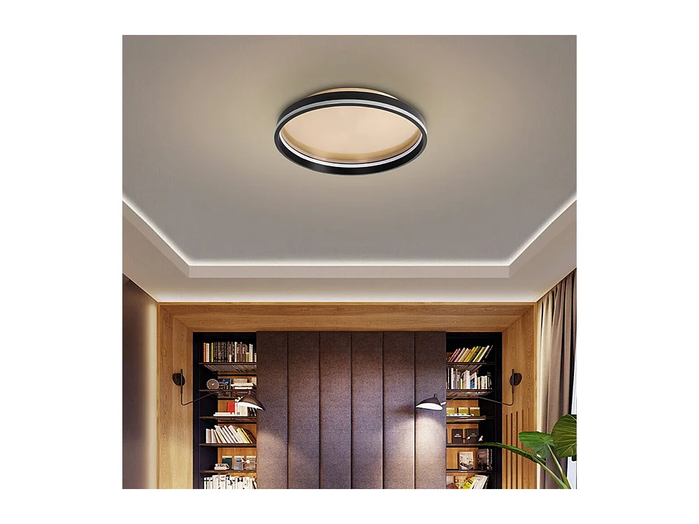 Lampe Suspendue Toolight App1464 Black Brush Gold