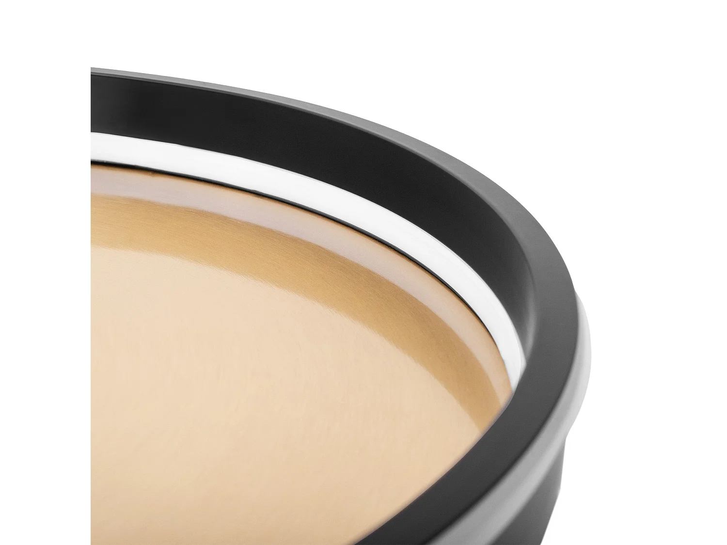 Lampe Suspendue Toolight App1464 Black Brush Gold