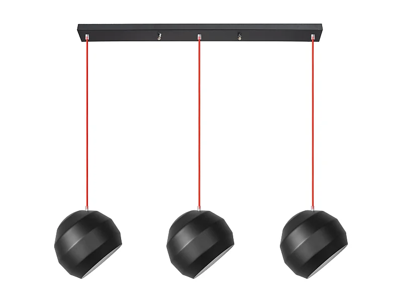 Lampe Suspendue Toolight App383-3Cpr Black
