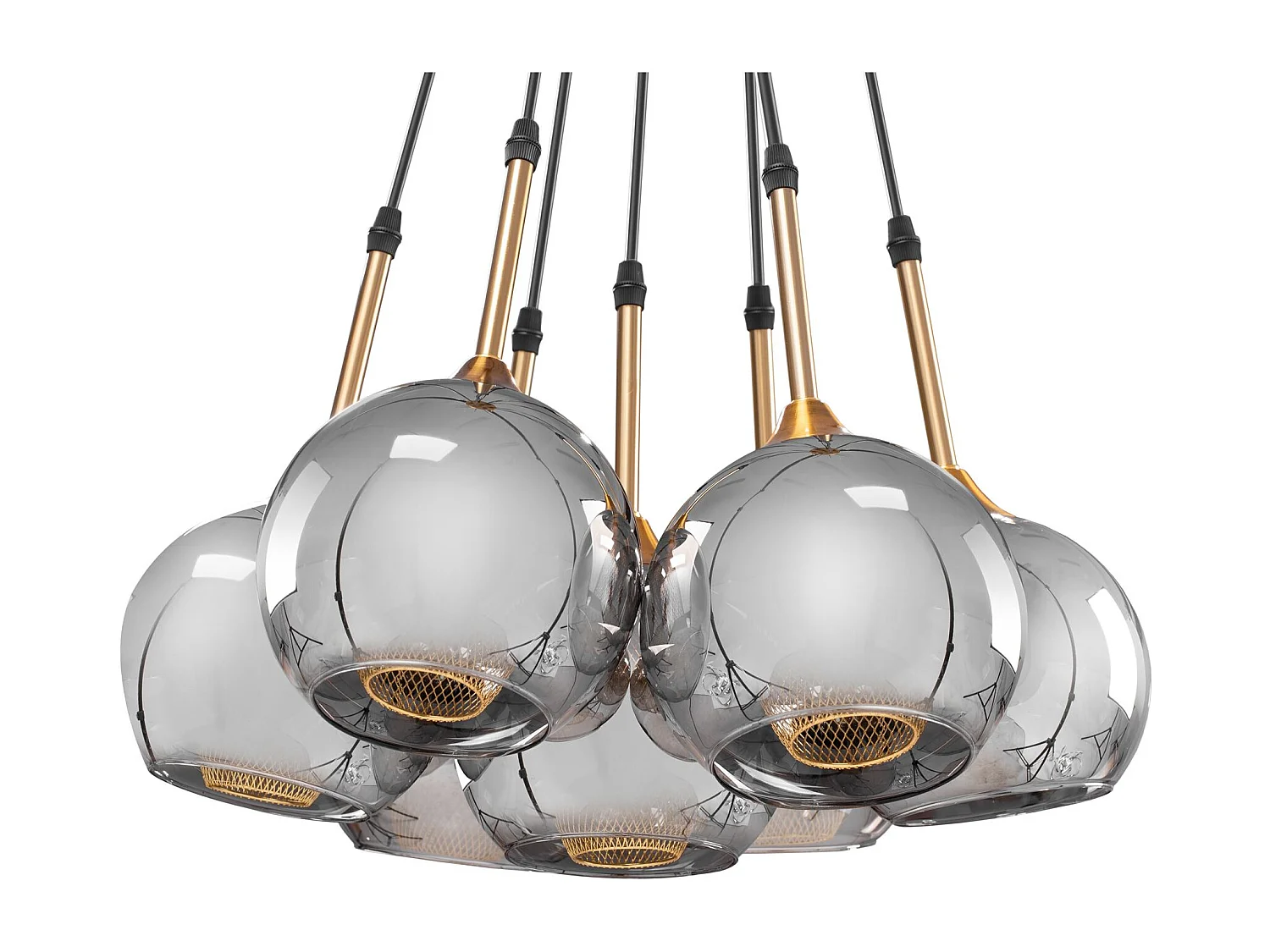 Lampe Suspendue Toolight App898-7Cp Black