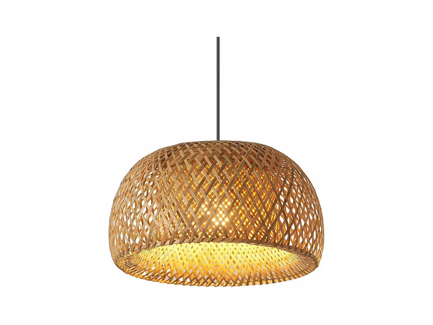 Hanglamp Toolight App886-1Cp Natural Boho Brown