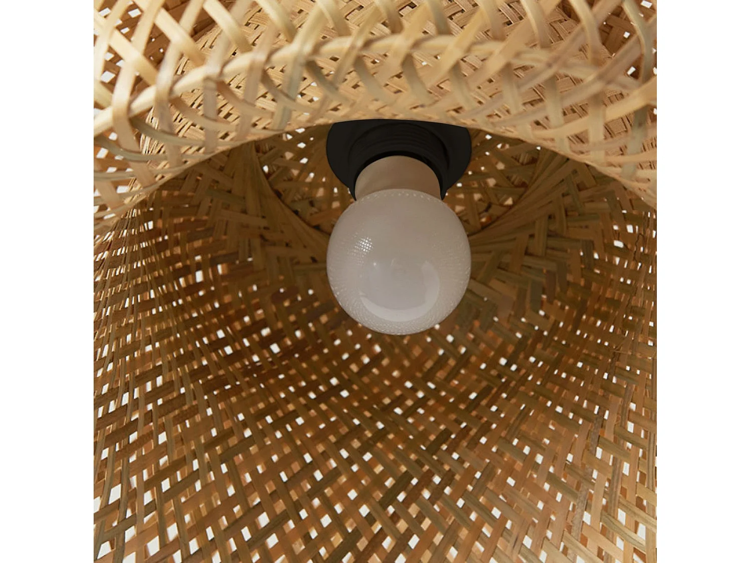 Hanglamp Toolight App886-1Cp Natural Boho Brown