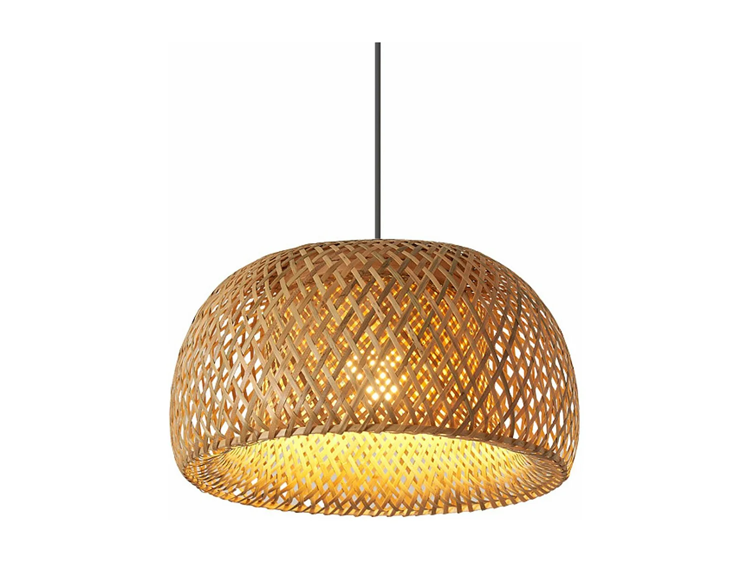 Lampada Toolight App886-1Cp Natural Boho Brown