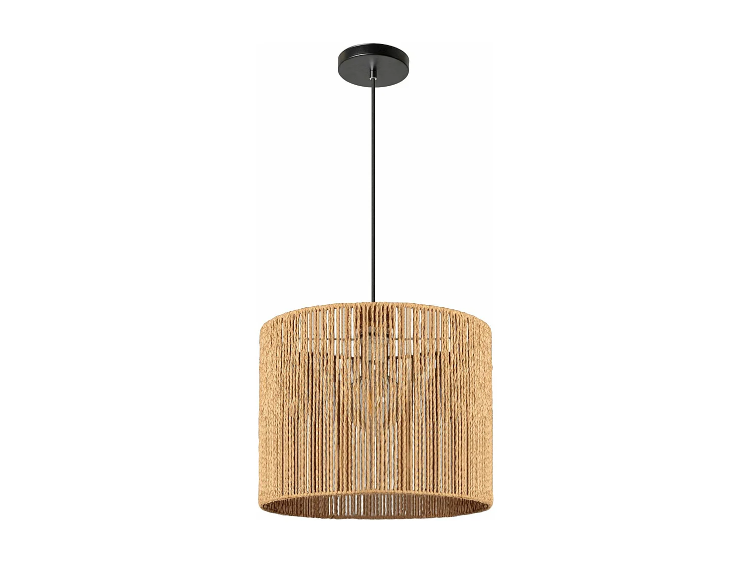 Lampe Suspendue Toolight App1323-1Cp Boho 25Cm Brown