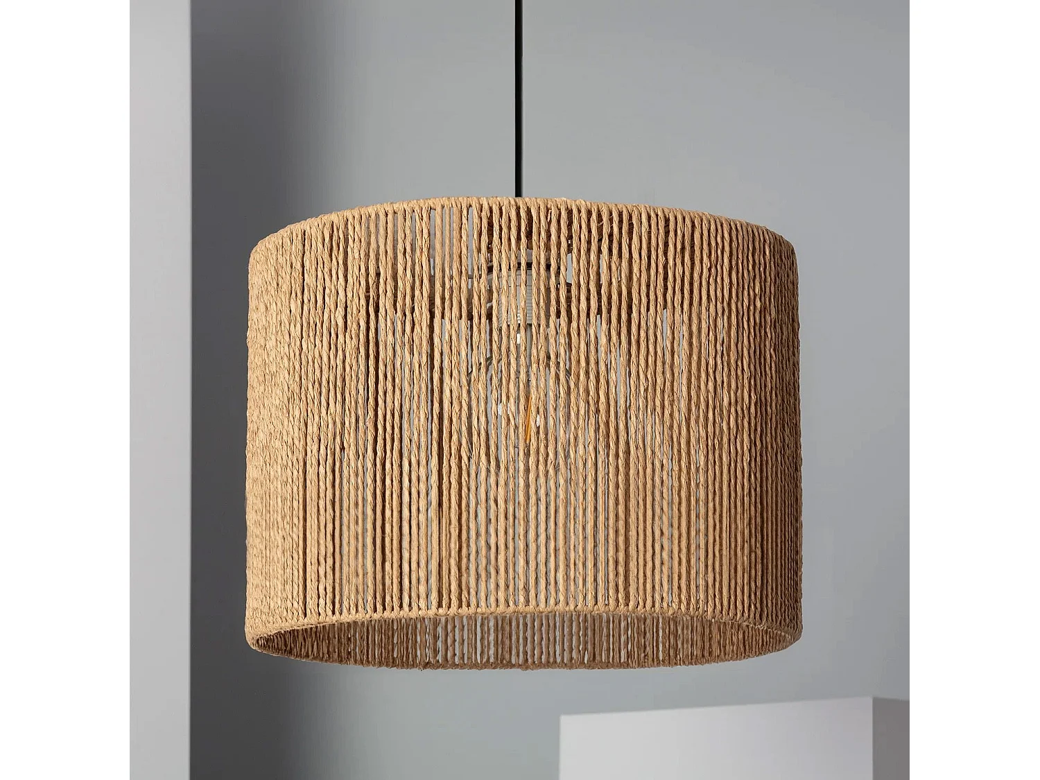 Lampe Suspendue Toolight App1323-1Cp Boho 25Cm Brown