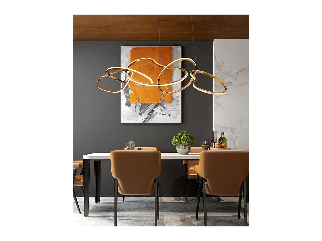 Hängelampe Toolight App1054-Cp Gold