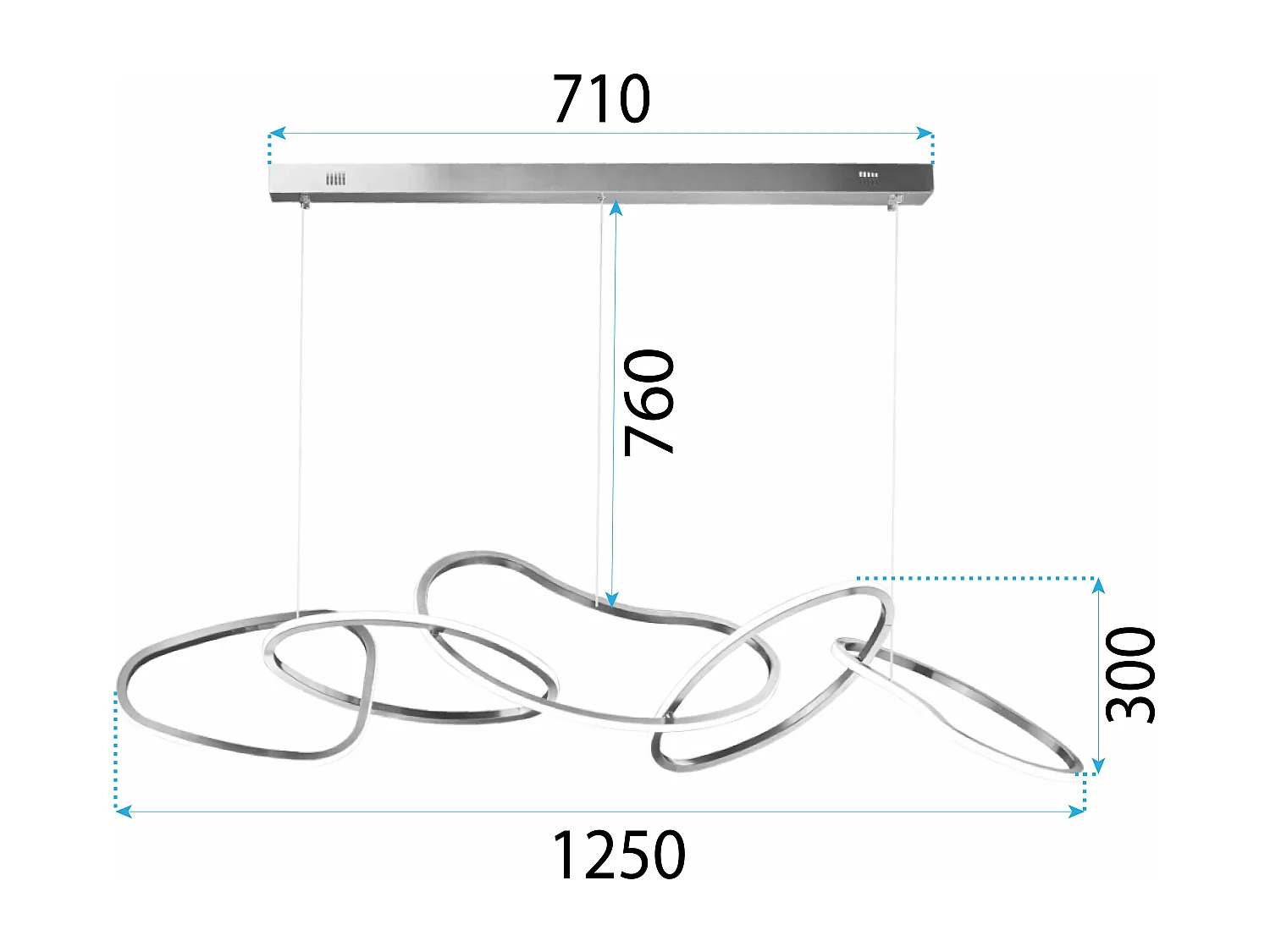 Lámpara Toolight App1054-Cp Gold