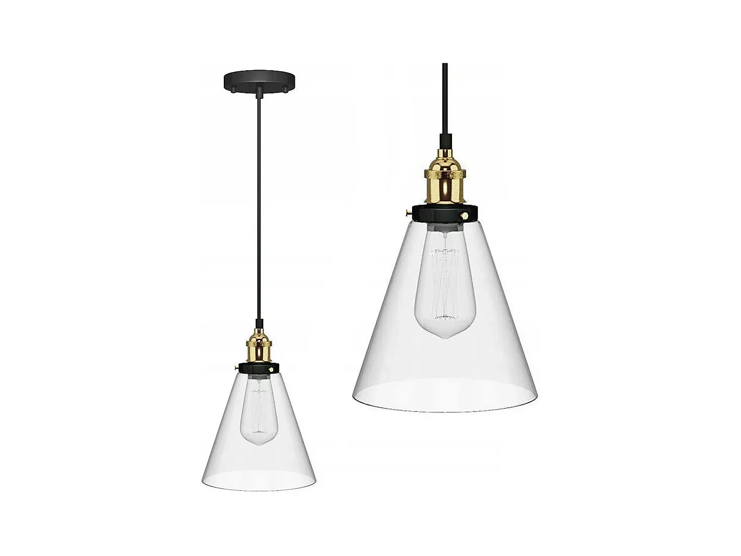 Lampada Toolight App042-1Cp Verto A Transparent