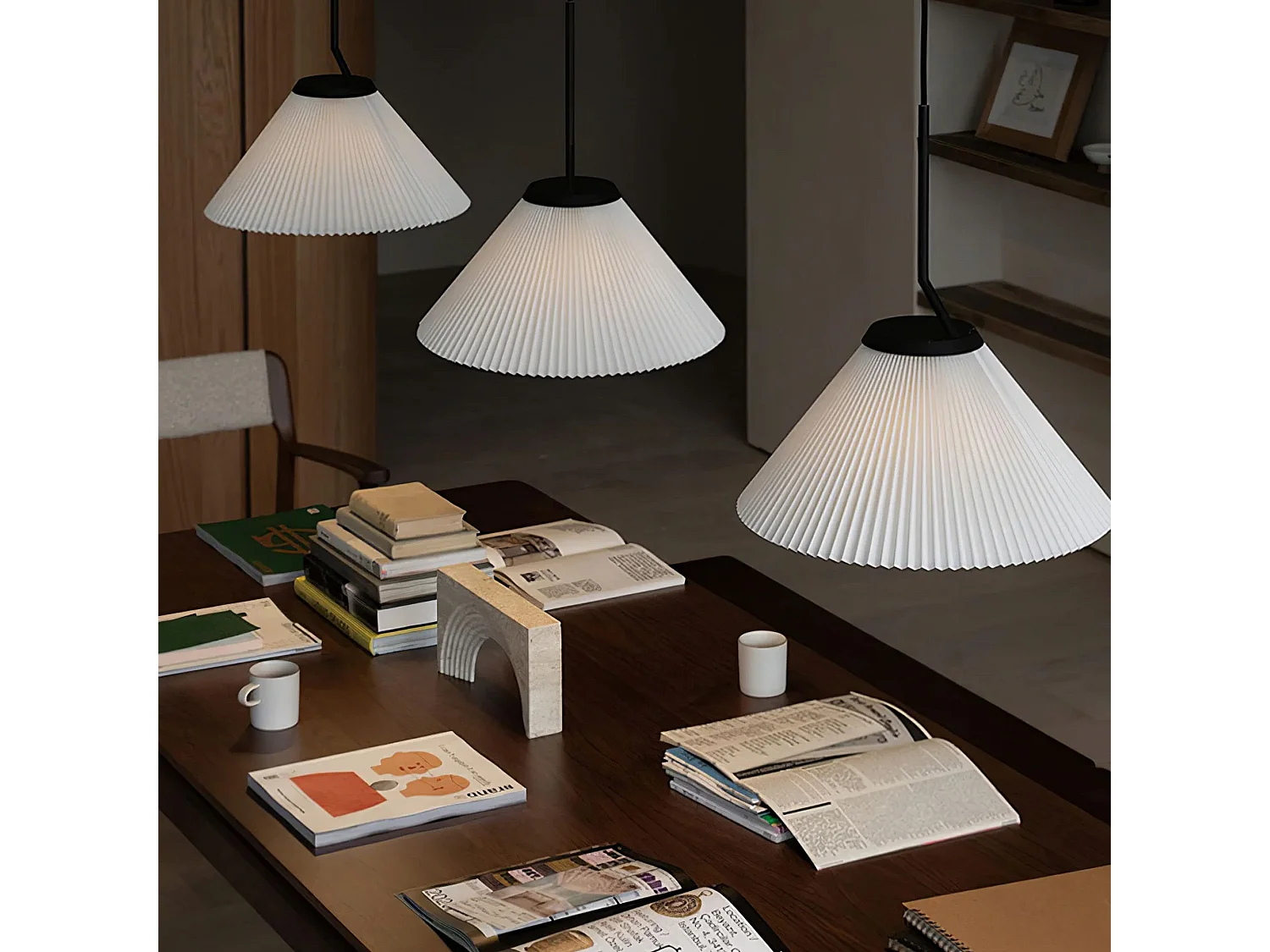 Lampe Suspendue Toolight App1670-1Cp Black White