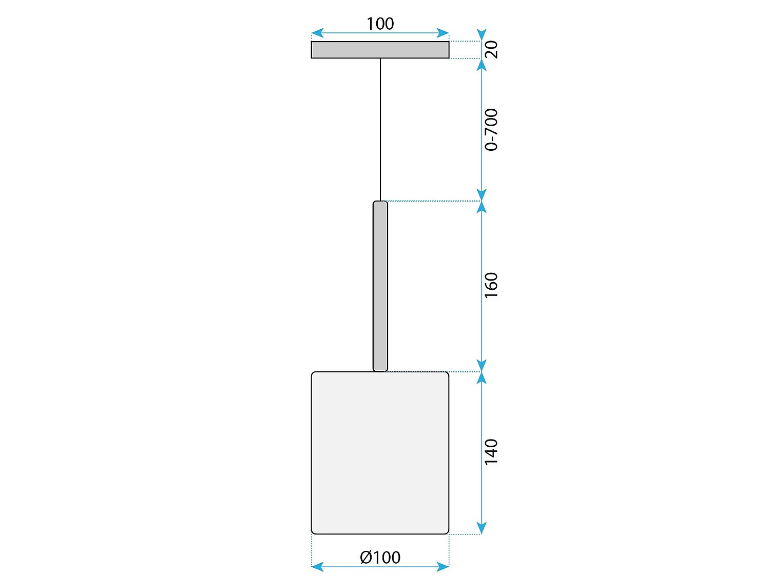 Lampe Suspendue Toolight App1699-1Cp B Brown