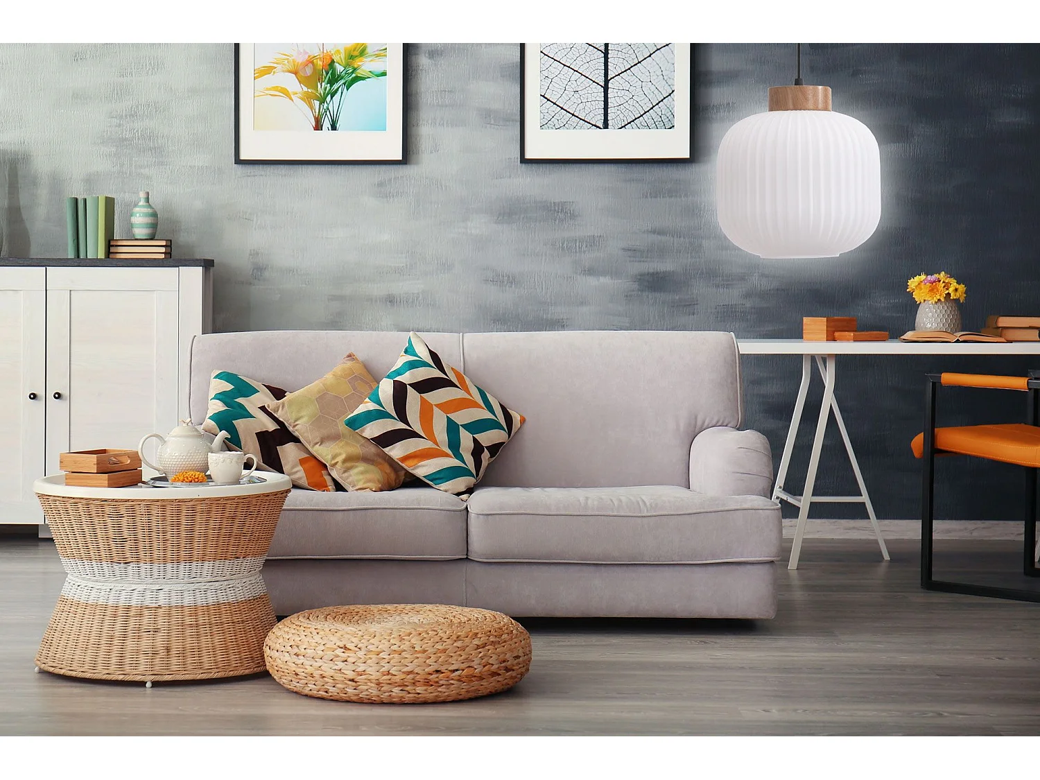 Lampe Suspendue Toolight App1068 White