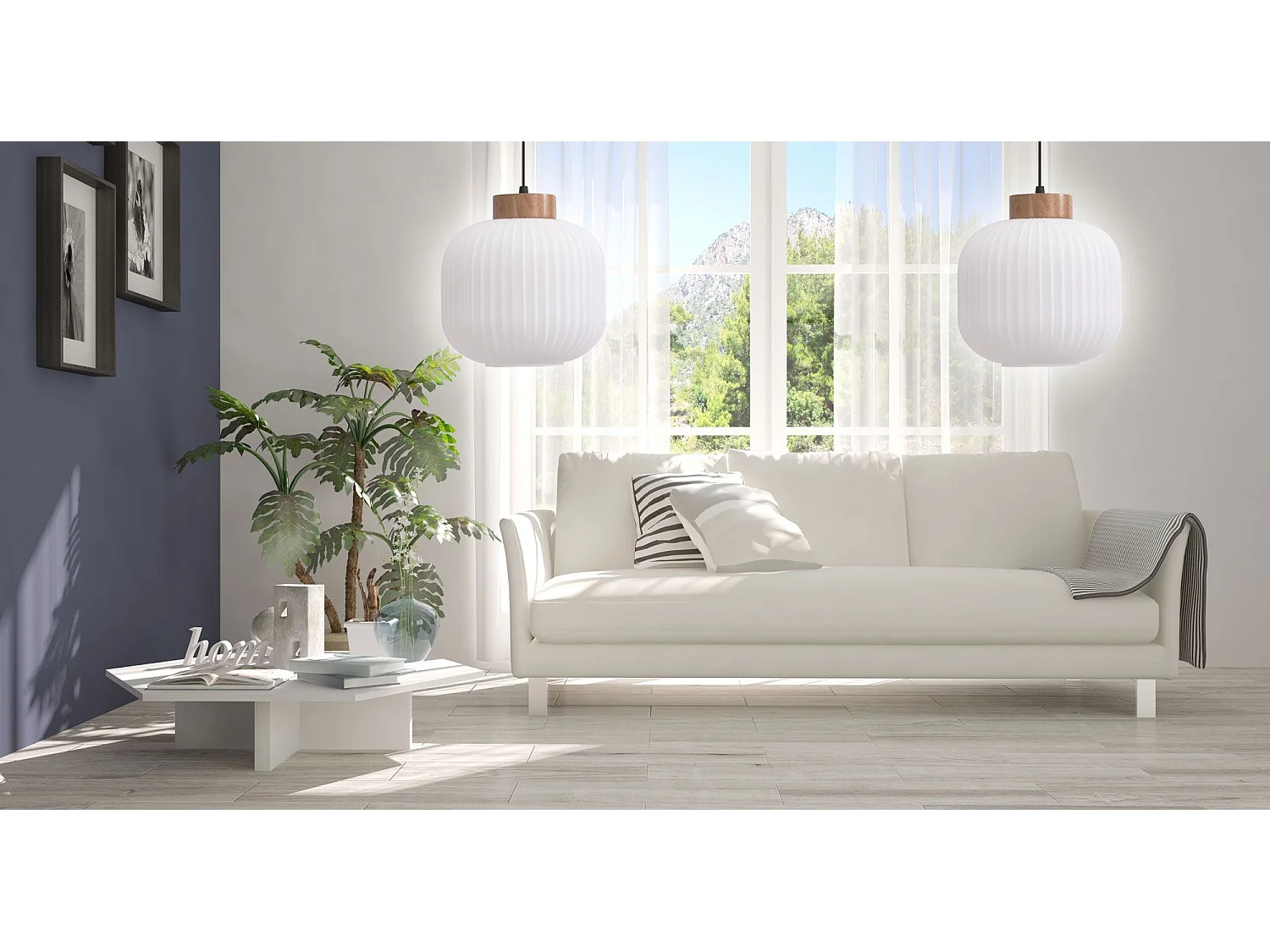 Lampe Suspendue Toolight App1068 White