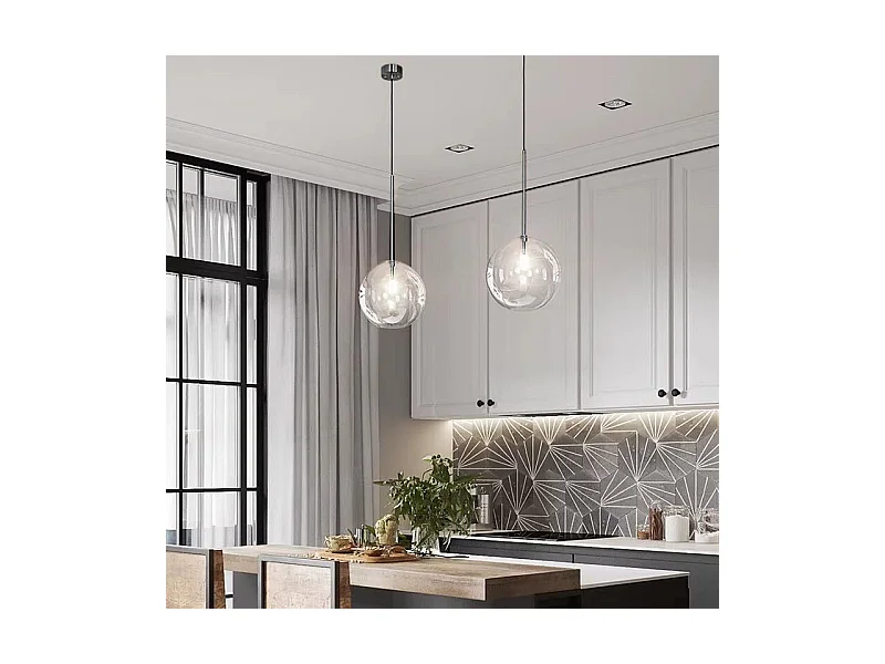 Hanglamp Toolight App1682-1Cp 15Cm Black Chrome